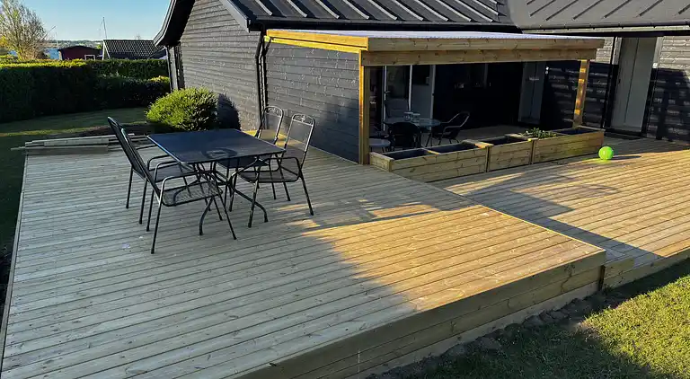 Feriehus med flott utsikt over havet og Bogø