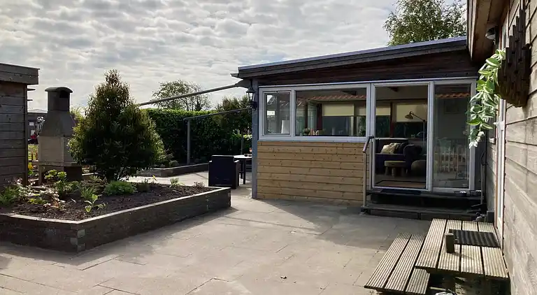 4 Personen Chalet Ufergrundstück, mit Parkplatz und eigenem