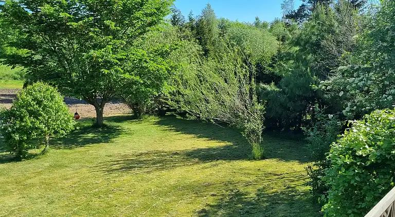 Schönes Ferienhaus mit Terrasse.