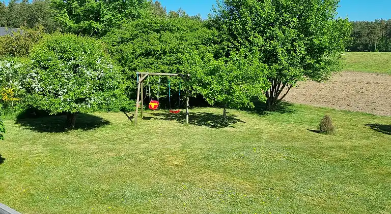 Schönes Ferienhaus mit Terrasse.