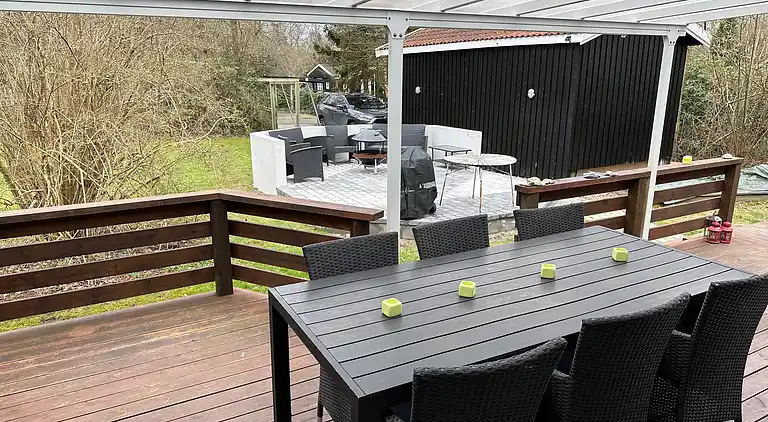 Wunderschönes Ferienhaus 600m vom Meer entfernt.