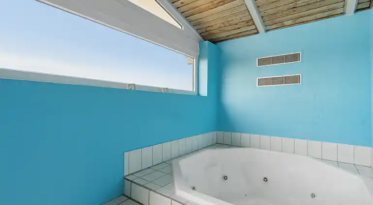 Pool house close to the coast