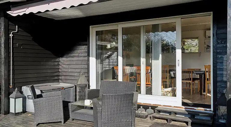 Gemütliches Ferienhaus nur 500 m zum strand