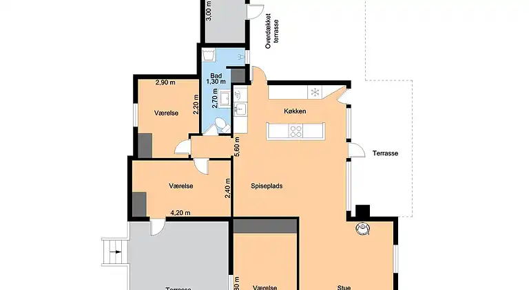 Gut gelegenes Ferienhaus in Ristinge, Langeland