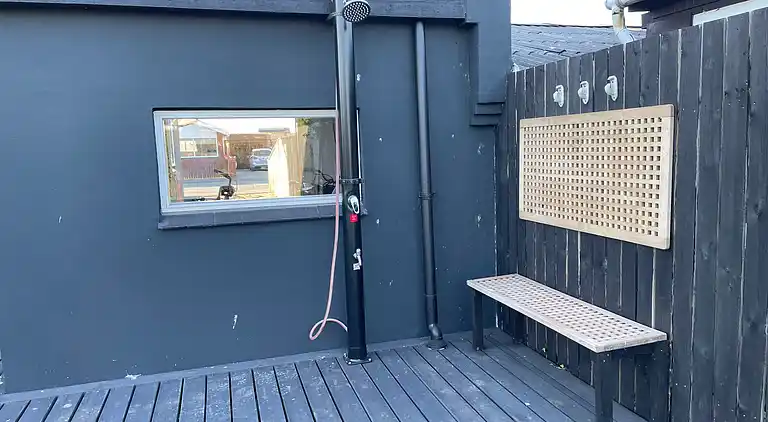 Charmantes Ferienhaus in der Stadt am Strand