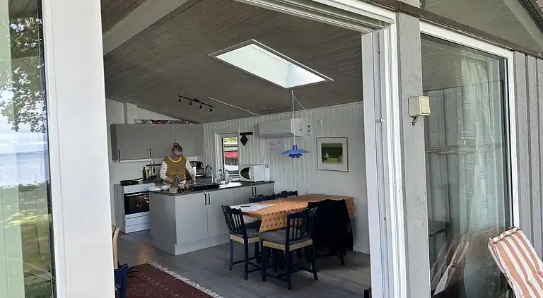 Ferienhaus in 1. Reihe zum schönen Strand