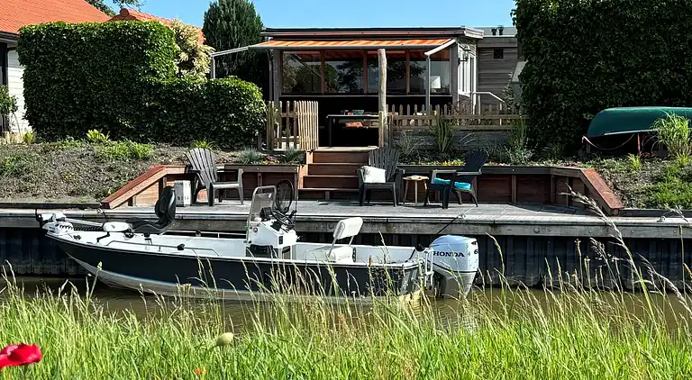 4 Personen Chalet Ufergrundstück, mit Parkplatz und eigenem