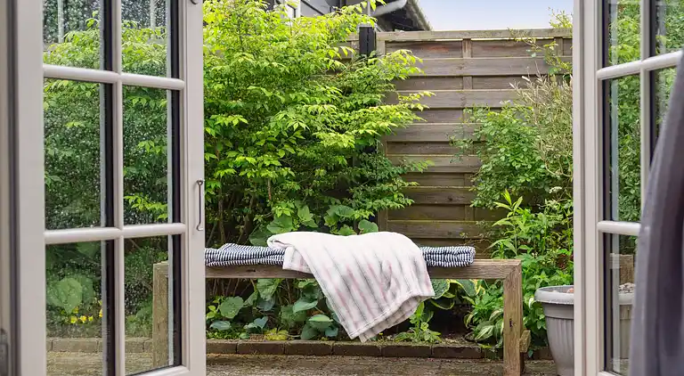 Ferienhaus in Strandnähe + Restaurants