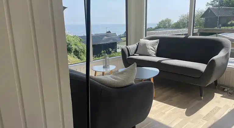 Feriebolig med havudsigt - 5 min. fra sandstrand