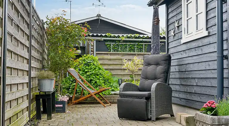 Ferienhaus in Strandnähe + Restaurants