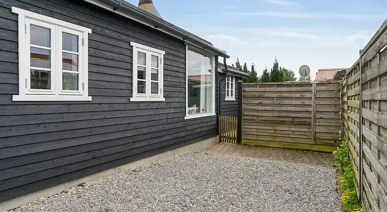 Ferienhaus in Strandnähe + Restaurants