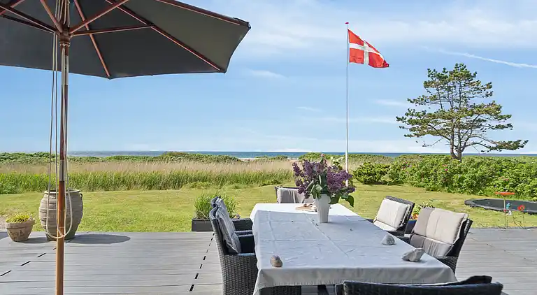 Fantastisk sommerhus med havudsigt 