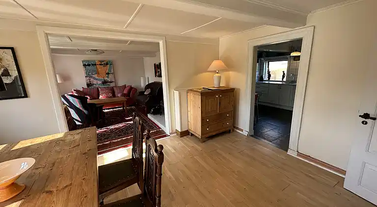 Hyggelig, ældre ejendom på Ærø.