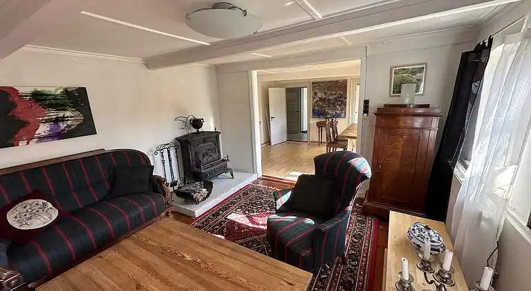 Hyggelig, ældre ejendom på Ærø.