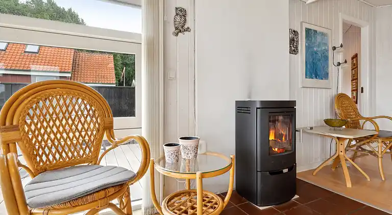 Schönes Sommerhaus mit Meerblick