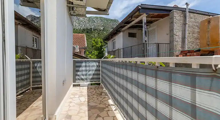 3-Zimmer-Ferienwohnung mit Balkon und Meerblick Podaca,