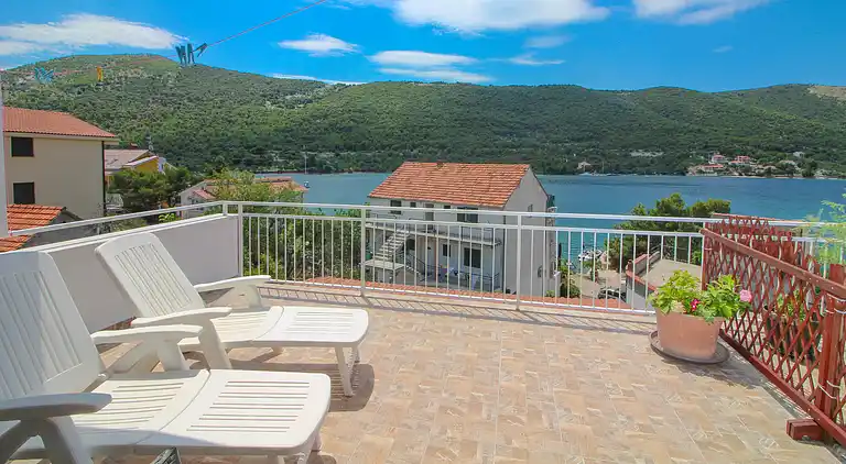 Studio Appartement am Strand Grebastica, Sibenik (AS-480-a)