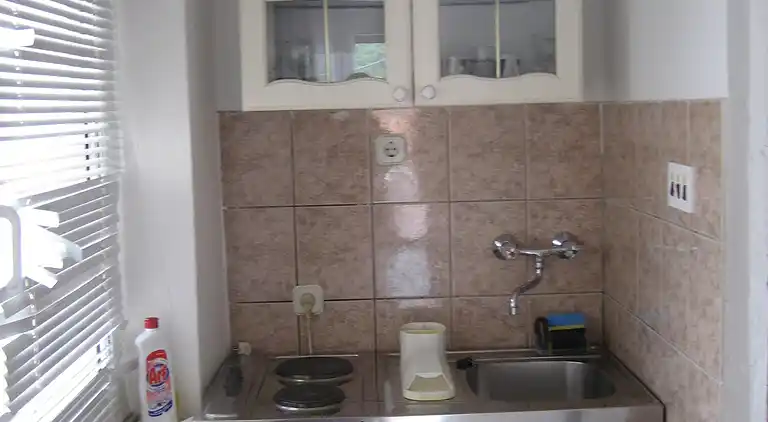 Studio Appartement am Strand Grebastica, Sibenik (AS-480-a)