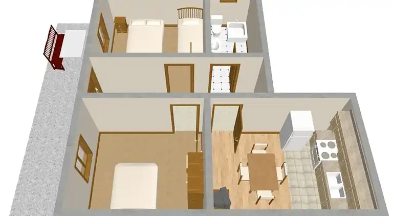 2-Zimmer-Ferienwohnung mit Terrasse und Meerblick Sali, Dugi