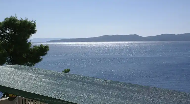 2-Zimmer-Ferienwohnung mit Terrasse und Meerblick Pisak