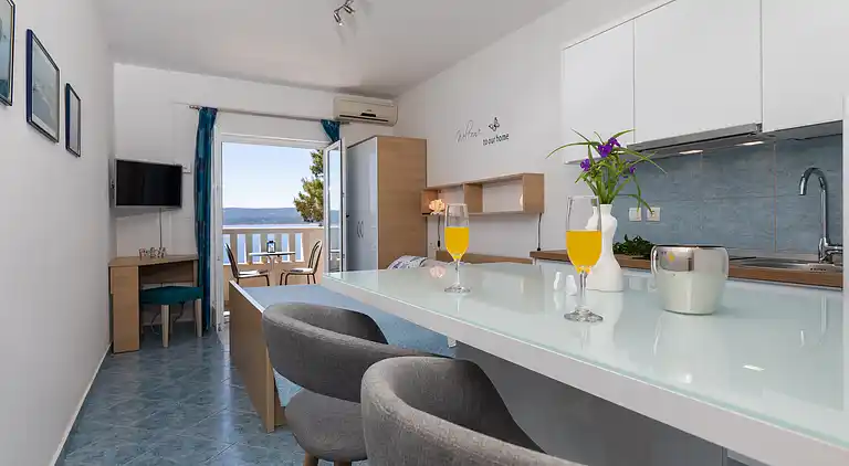 Studio Appartement am Strand Medici (Omis) (AS-1047-a)