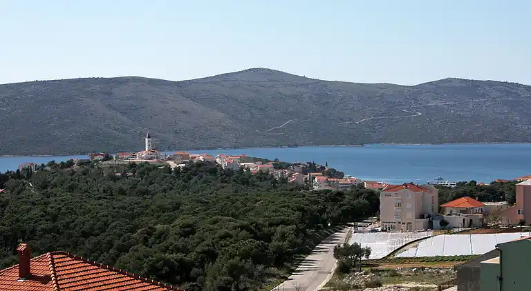 One bedroom apartment with balcony and sea view Seget