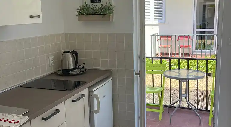 1-Zimmer-Ferienwohnung am Strand Okuklje, Mljet (A-4912-e)