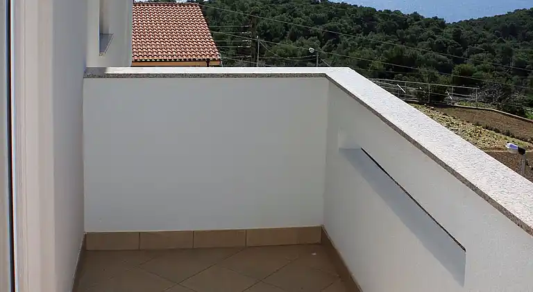 One bedroom apartment with balcony and sea view Seget