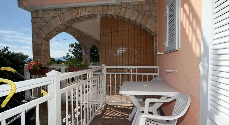 1-Zimmer-Ferienwohnung mit Terrasse und Meerblick Njivice,