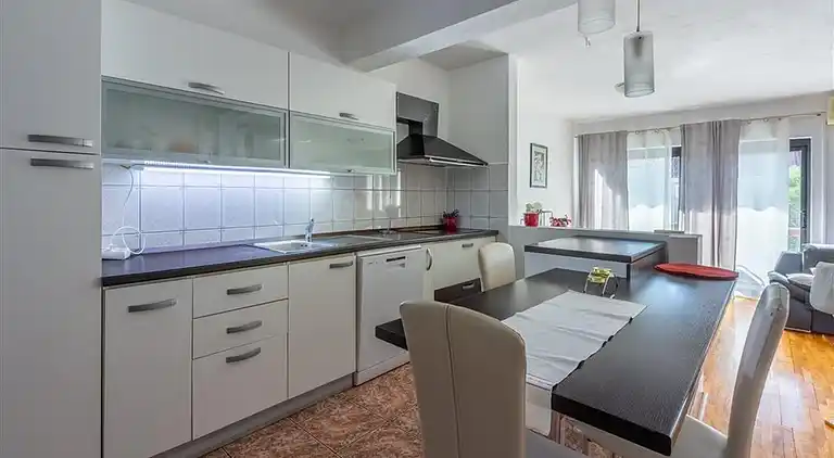 Comfortable and spacious house with terrace and sea view