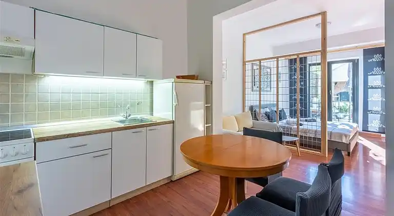 Comfortable and spacious house with terrace and sea view