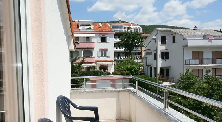 1-Zimmer-Ferienwohnung mit Balkon und Meerblick Dramalj,