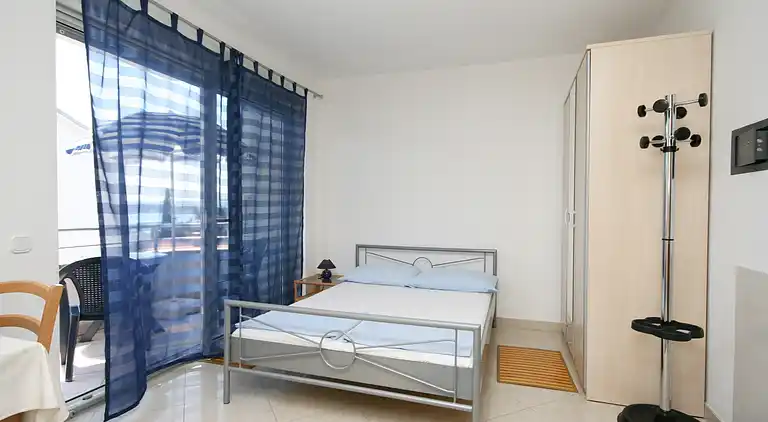 Studio flat with balcony and sea view Dramalj, Crikvenica