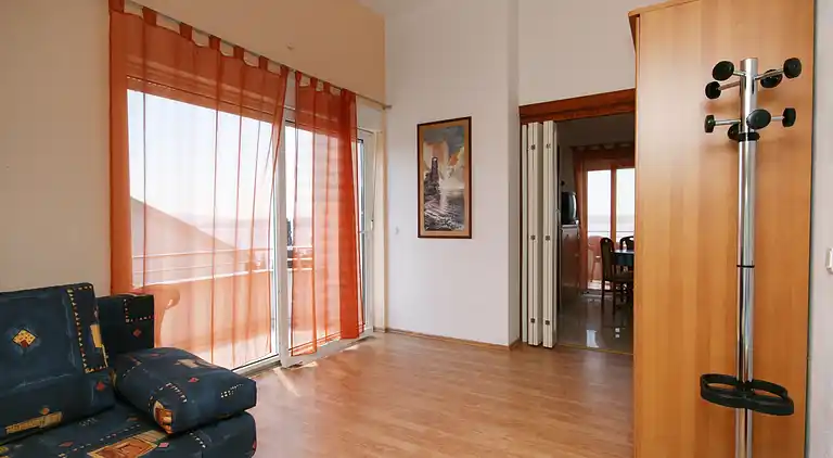 1-Zimmer-Ferienwohnung mit Balkon und Meerblick Dramalj,