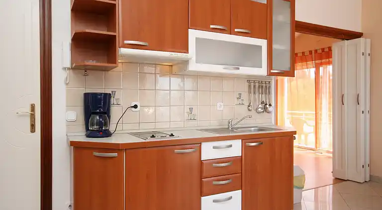 1-Zimmer-Ferienwohnung mit Balkon und Meerblick Dramalj,