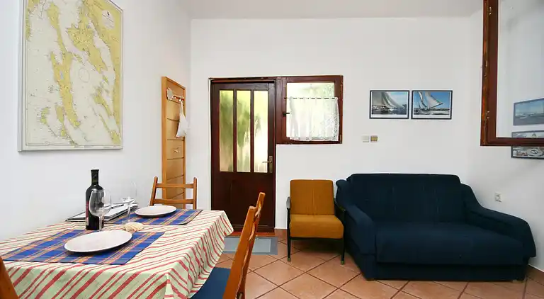 One bedroom apartment with terrace Jadranovo, Crikvenica