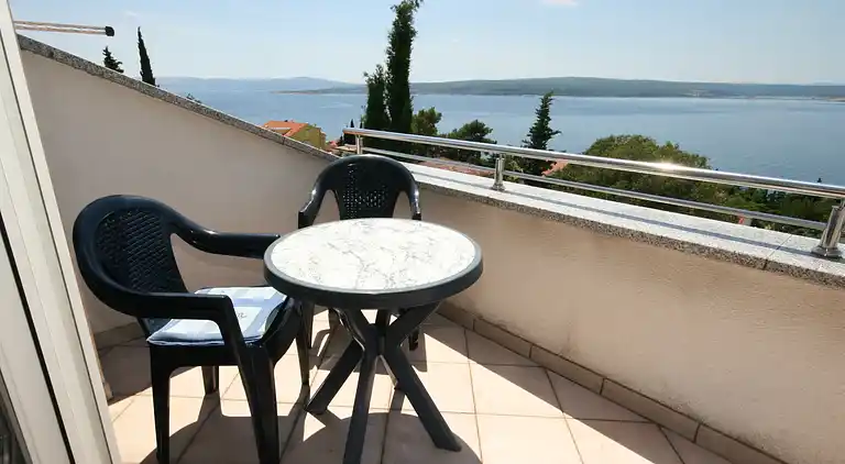 1-Zimmer-Ferienwohnung mit Balkon und Meerblick Dramalj,