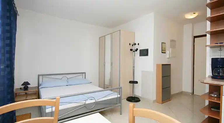 Studio flat with balcony and sea view Dramalj, Crikvenica