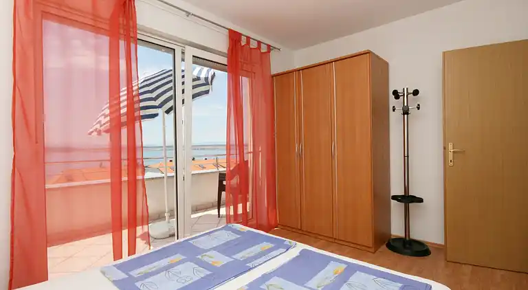1-Zimmer-Ferienwohnung mit Balkon und Meerblick Dramalj,