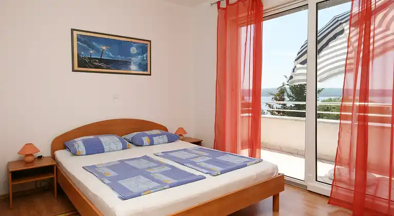 1-Zimmer-Ferienwohnung mit Balkon und Meerblick Dramalj,