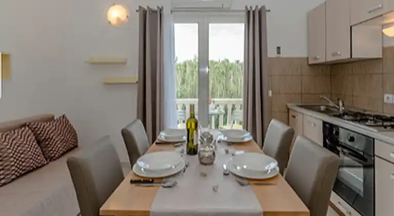 One bedroom apartment with balcony Privlaka, Zadar