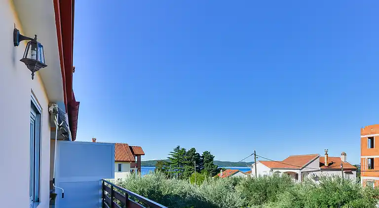 One bedroom apartment with balcony and sea view Bibinje,