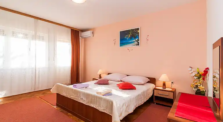 3-Zimmer-Ferienwohnung mit Balkon Privlaka, Zadar (A-5747-a)