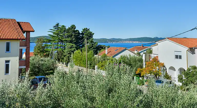 One bedroom apartment with balcony and sea view Bibinje,