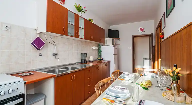 3-Zimmer-Ferienwohnung mit Balkon Privlaka, Zadar (A-5747-d)