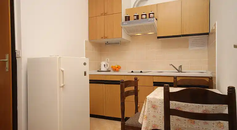 Studio Appartement mit Terrasse und Meerblick Pag