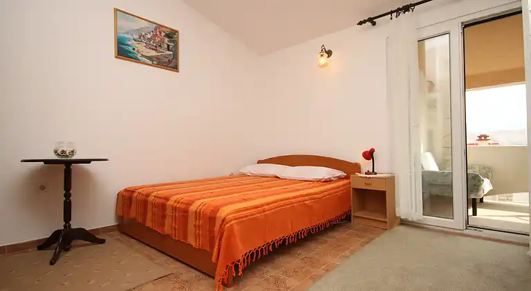 Studio Appartement mit Terrasse und Meerblick Pag