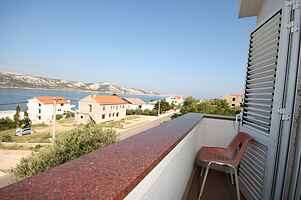 One bedroom apartment with balcony and sea view Stara
