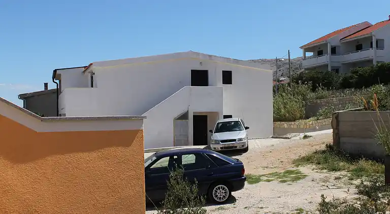 2-Zimmer-Ferienwohnung mit Terrasse und Meerblick Pag