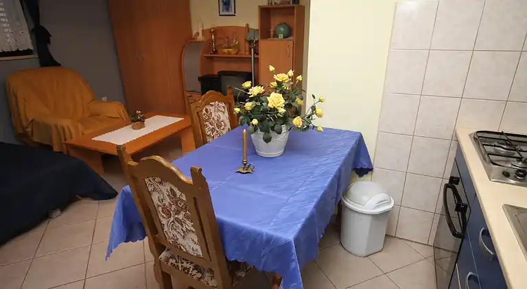 Studio flat with terrace Okrug Gornji, Čiovo (AS-7546-a)